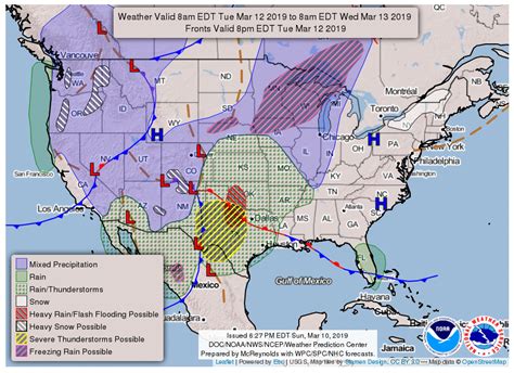 Examples of MAP implementation in various industries United States Weather Map Today